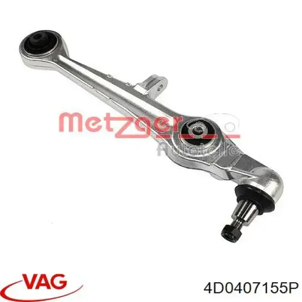 Braço oscilante inferior esquerdo/direito de suspensão dianteira VAG 4D0407155P preço, a partir de 43,03 USD