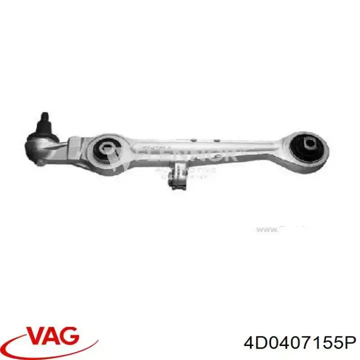 Compre 4D0407155P VAG Braço oscilante inferior esquerdo/direito de suspensão dianteira