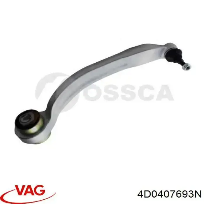 Compre 4D0407693N VAG Braço oscilante inferior esquerdo de suspensão dianteira