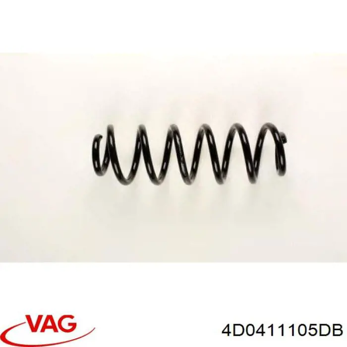 Compre 4D0411105DB VAG Mola dianteira