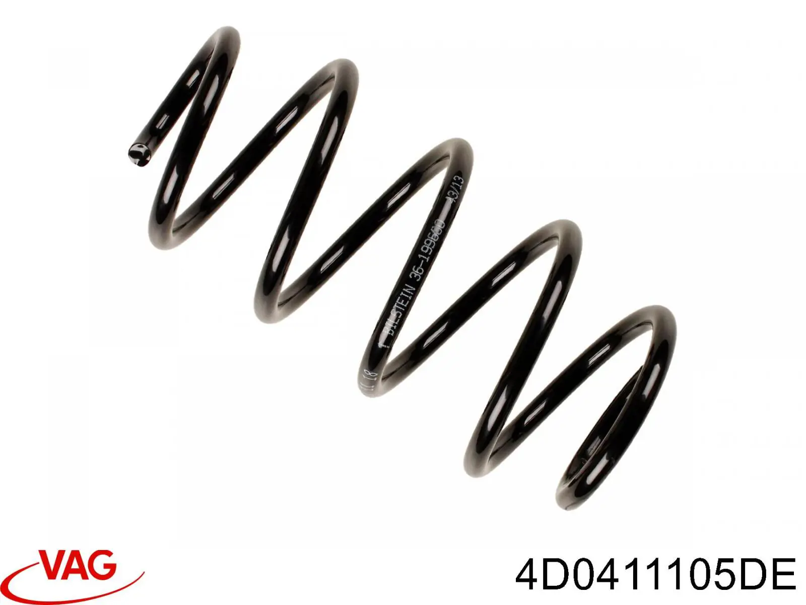Mola dianteira VAG 4D0411105DE preço, a partir de 77,82 USD