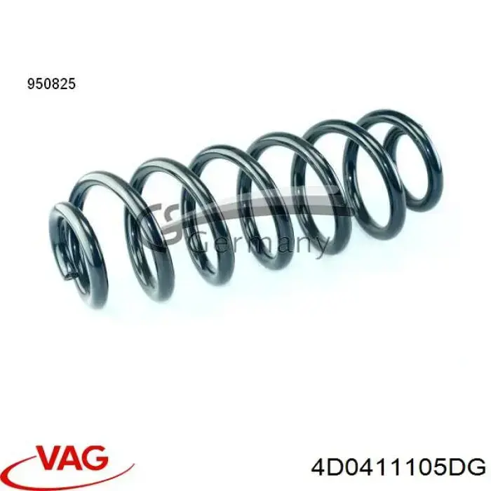 Mola dianteira VAG 4D0411105DG preço, a partir de 77,82 USD