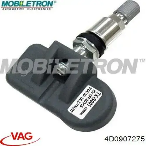 4D0907275 VAG Sensor de pressão de ar nos pneus