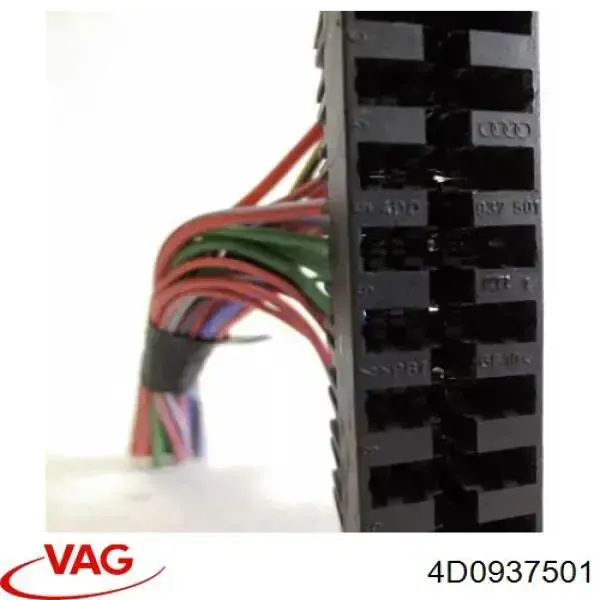 4D0937501 VAG Unidade traseira do salão de dispositivos de segurança