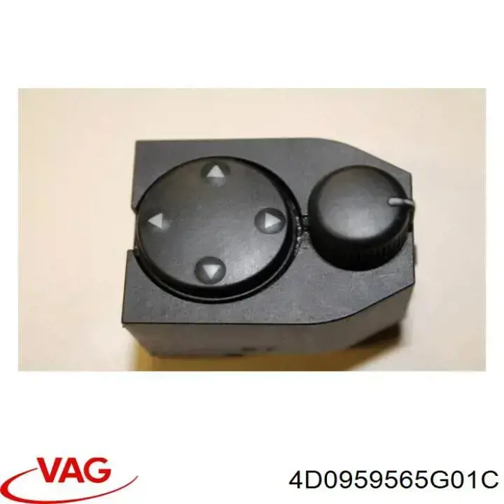 4D0959565G01C VAG Unidade de controlo dos espelhos de retrovisão, na porta