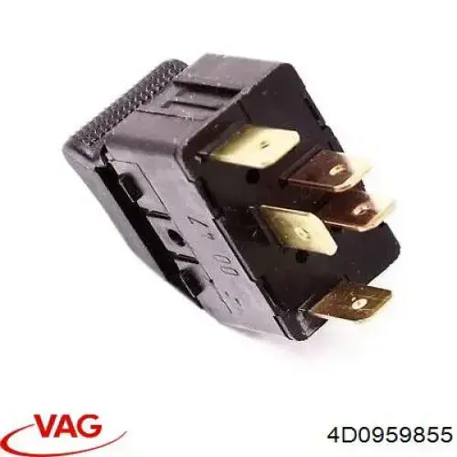 Botão traseiro direito de ativação de motor de acionamento de vidro VAG 4D0959855 preço, a partir de 30,65 USD
