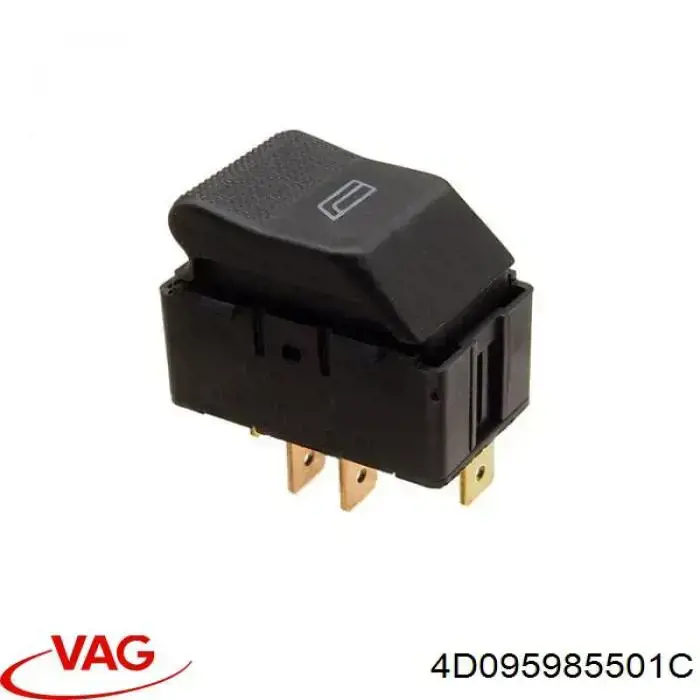 Botão traseiro direito de ativação de motor de acionamento de vidro VAG 4D095985501C preço, a partir de 32,35 USD