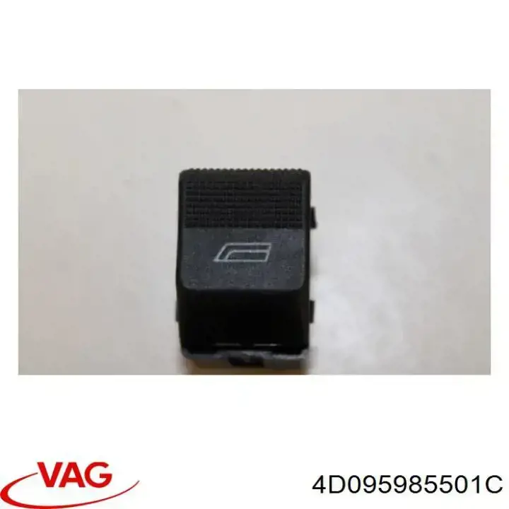 Compre 4D095985501C VAG Botão traseiro direito de ativação de motor de acionamento de vidro