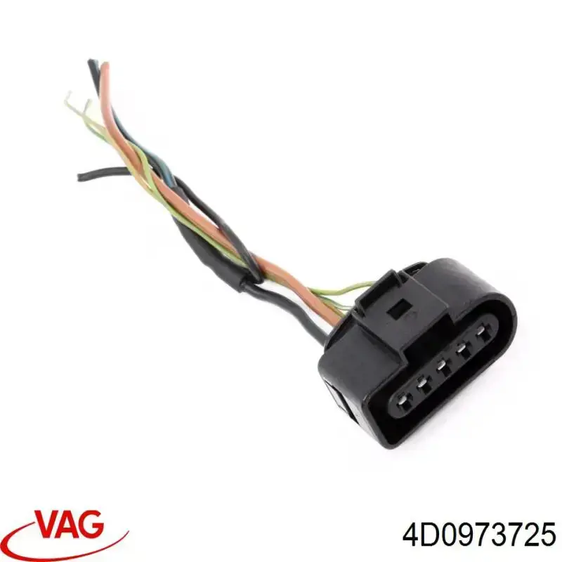 Desengate (ficha) da luz traseira VAG 4D0973725 preço, a partir de 13,99 USD