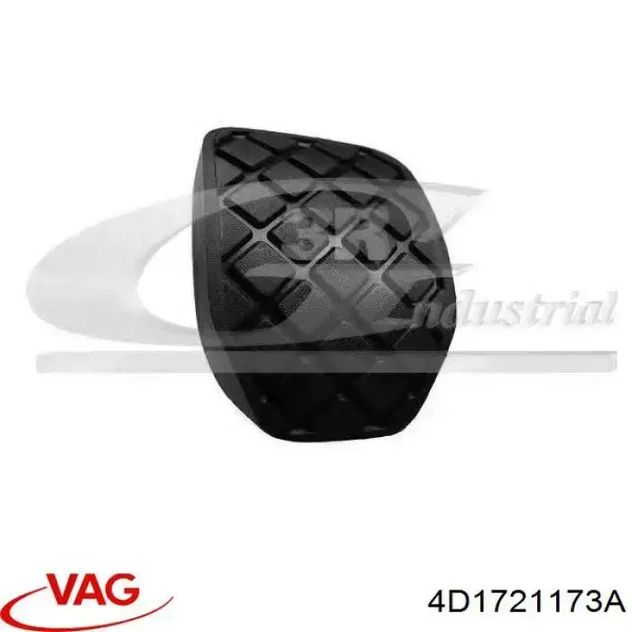 Compre 4D1721173A VAG Placa sobreposta de pedal de embraiagem