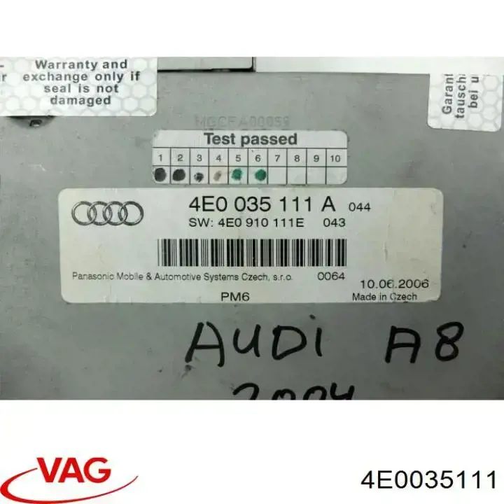  VAG 4E0035111 preço, a partir de 121,09 USD