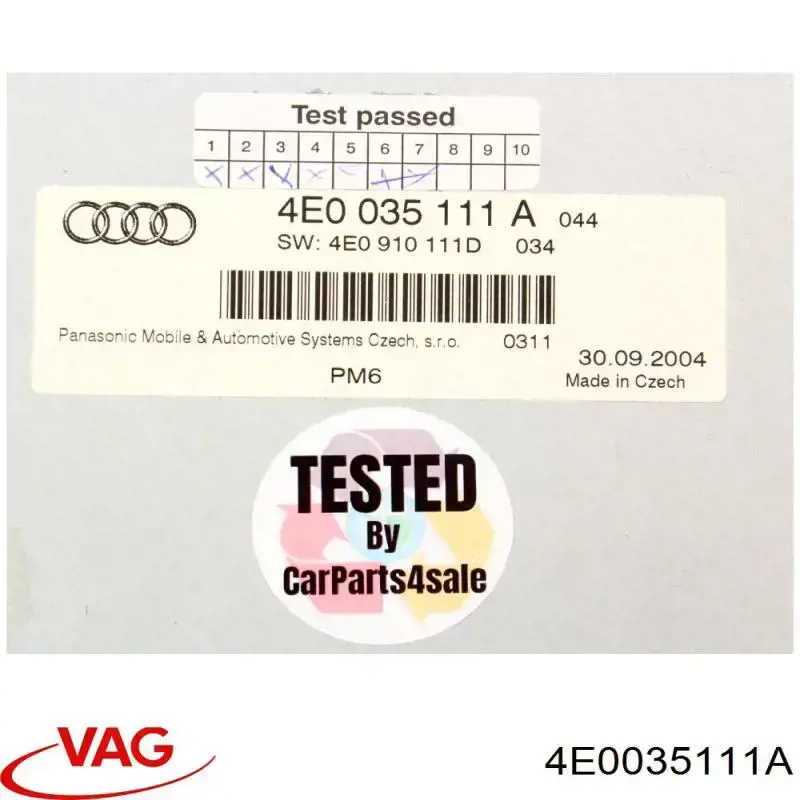  VAG 4E0035111A