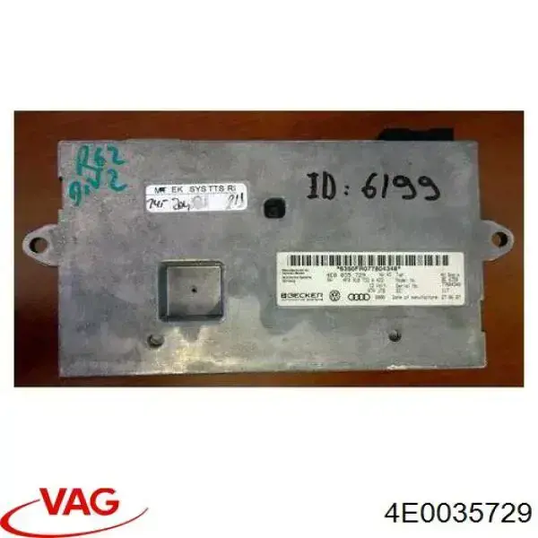 Unidade de controlo Bluetooth VAG 4E0035729