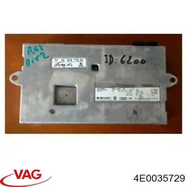 Unidade de controlo Bluetooth VAG 4E0035729 preço, a partir de 95,88 USD