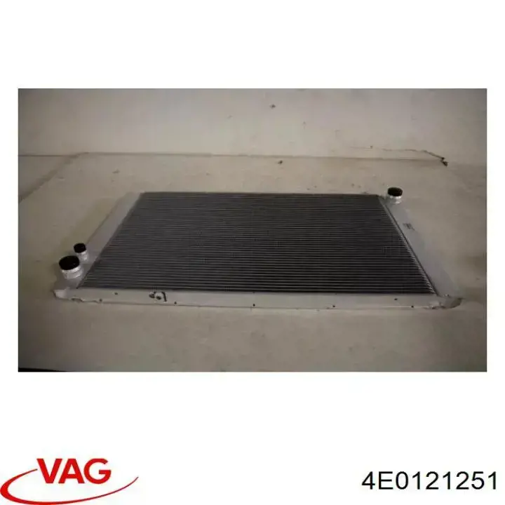 4E0121251 VAG Radiador de esfriamento de motor