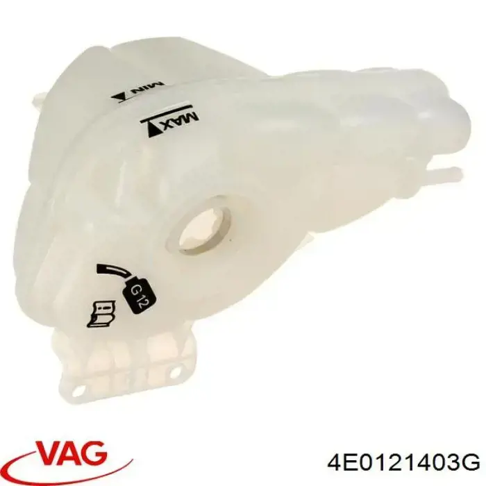 4E0121403G VAG Tanque de expansão do sistema de esfriamento