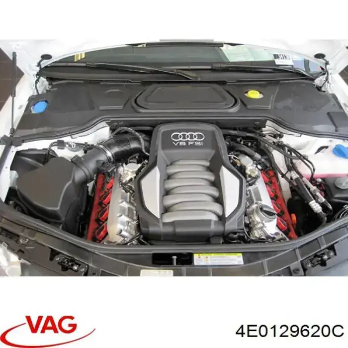 Compre 4E0129620C VAG Filtro de ar