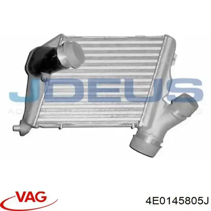 Radiador de intercooler VAG 4E0145805J preço, a partir de 215,80 USD