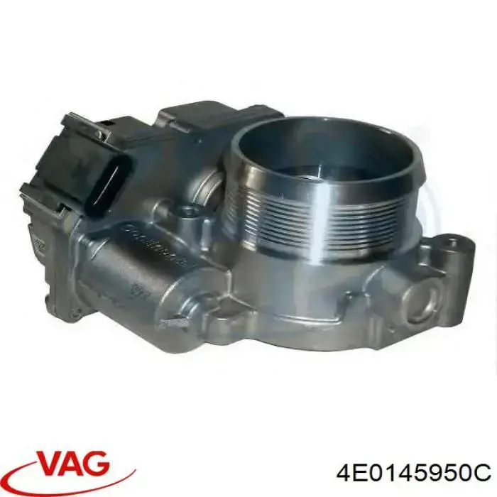 4E0145950C VAG Válvula de borboleta montada