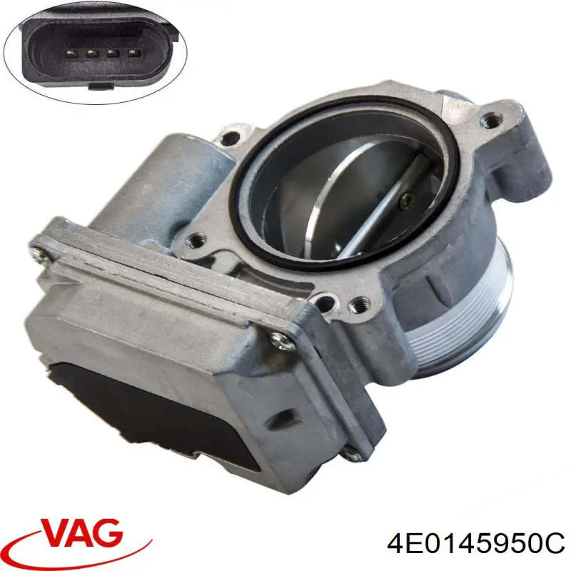 Compre 4E0145950C VAG Válvula de borboleta montada