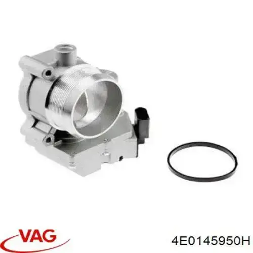 4E0145950H VAG Válvula de borboleta montada