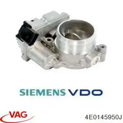 4E0145950J VAG Válvula de borboleta montada