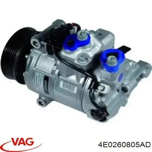 Compressor de aparelho de ar condicionado VAG 4E0260805AD preço, a partir de 323,49 USD