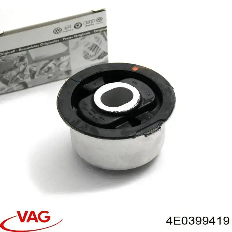 Compre 4E0399419 VAG Bloco silencioso (coxim) de viga dianteira (de plataforma veicular)