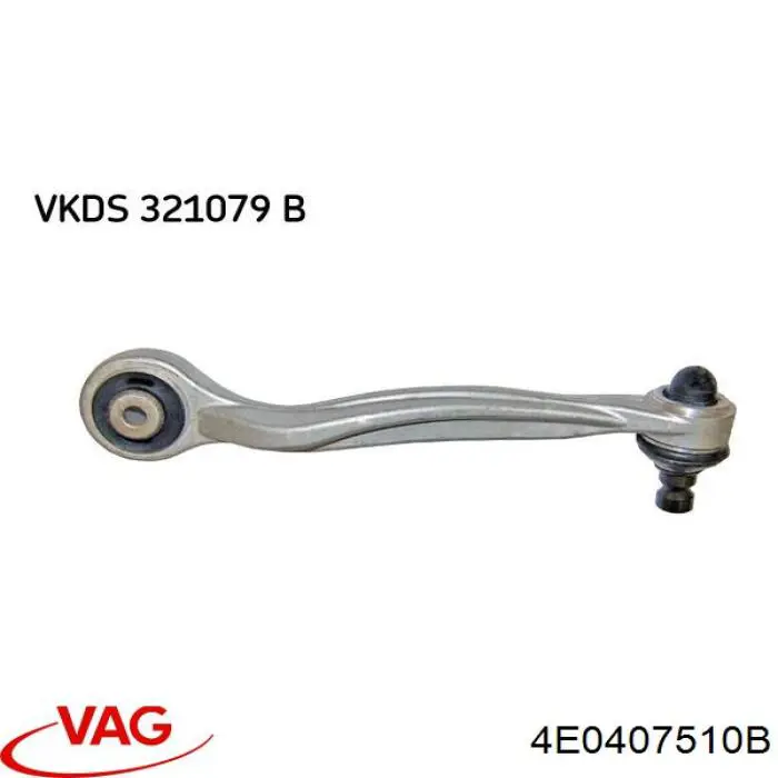 Compre 4E0407510B VAG Braço oscilante superior direito de suspensão dianteira