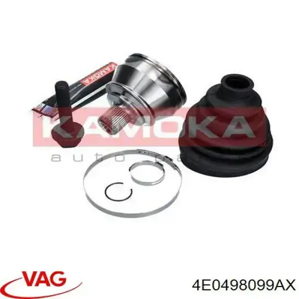 Junta homocinética externa dianteira VAG 4E0498099AX preço, a partir de 63,49 USD