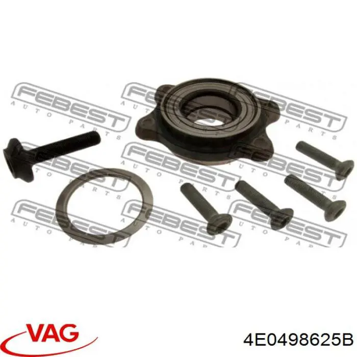 Rolamento de cubo dianteiro/traseiro VAG 4E0498625B preço, a partir de 88,53 USD
