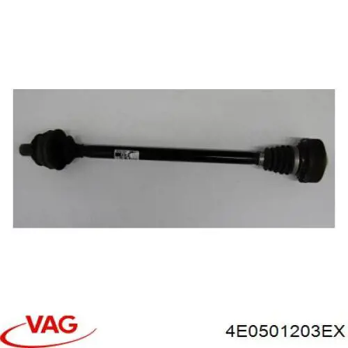 Semieixo traseiro VAG 4E0501203EX preço, a partir de 59,87 USD