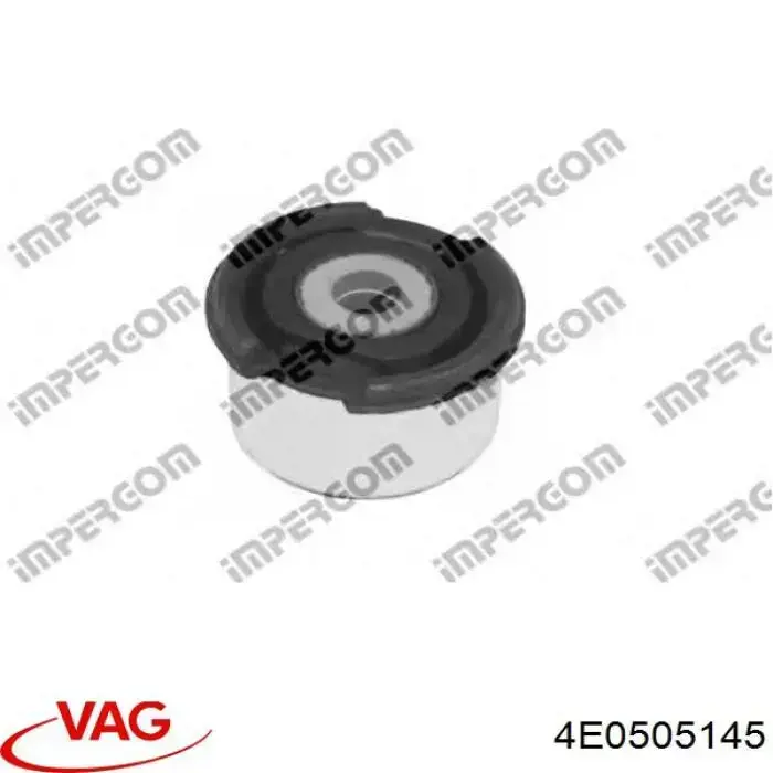 Compre 4E0505145 VAG Bloco silencioso de viga traseira (de plataforma veicular)