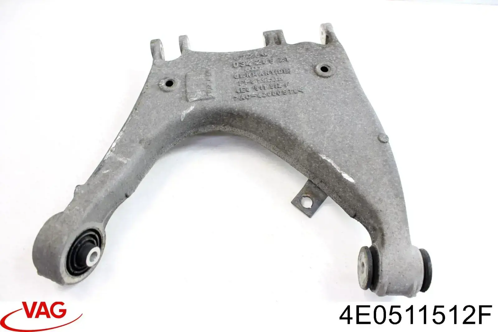 Braço oscilante inferior direito de suspensão traseira VAG 4E0511512F preço, a partir de 95,34 USD