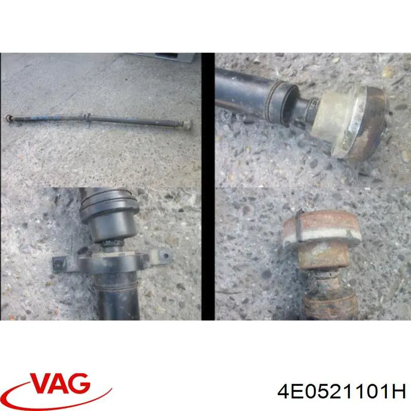 Compre 4E0521101H VAG Junta universal traseira montada