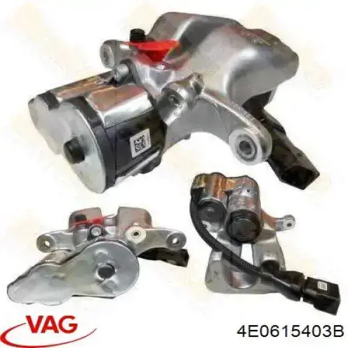 Suporte do freio traseiro esquerdo VAG 4E0615403B preço, a partir de 144,97 USD