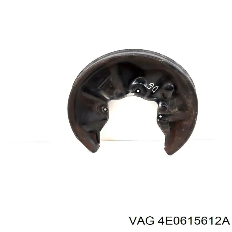 Proteção direita do freio de disco traseiro VAG 4E0615612A preço, a partir de 9,62 USD
