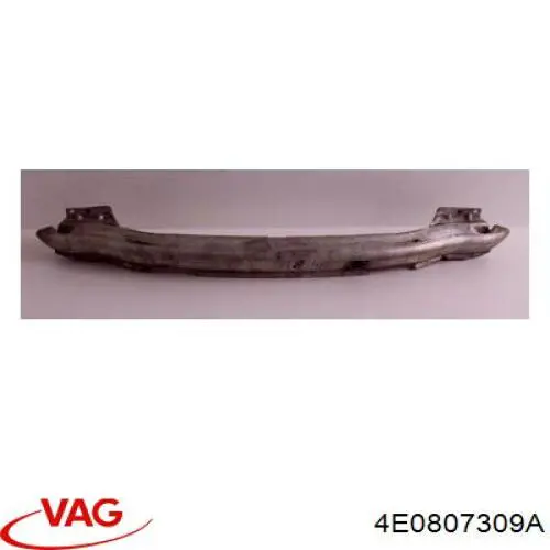 Reforçador do pára-choque traseiro para Audi A8 D3 4E2, 4E8