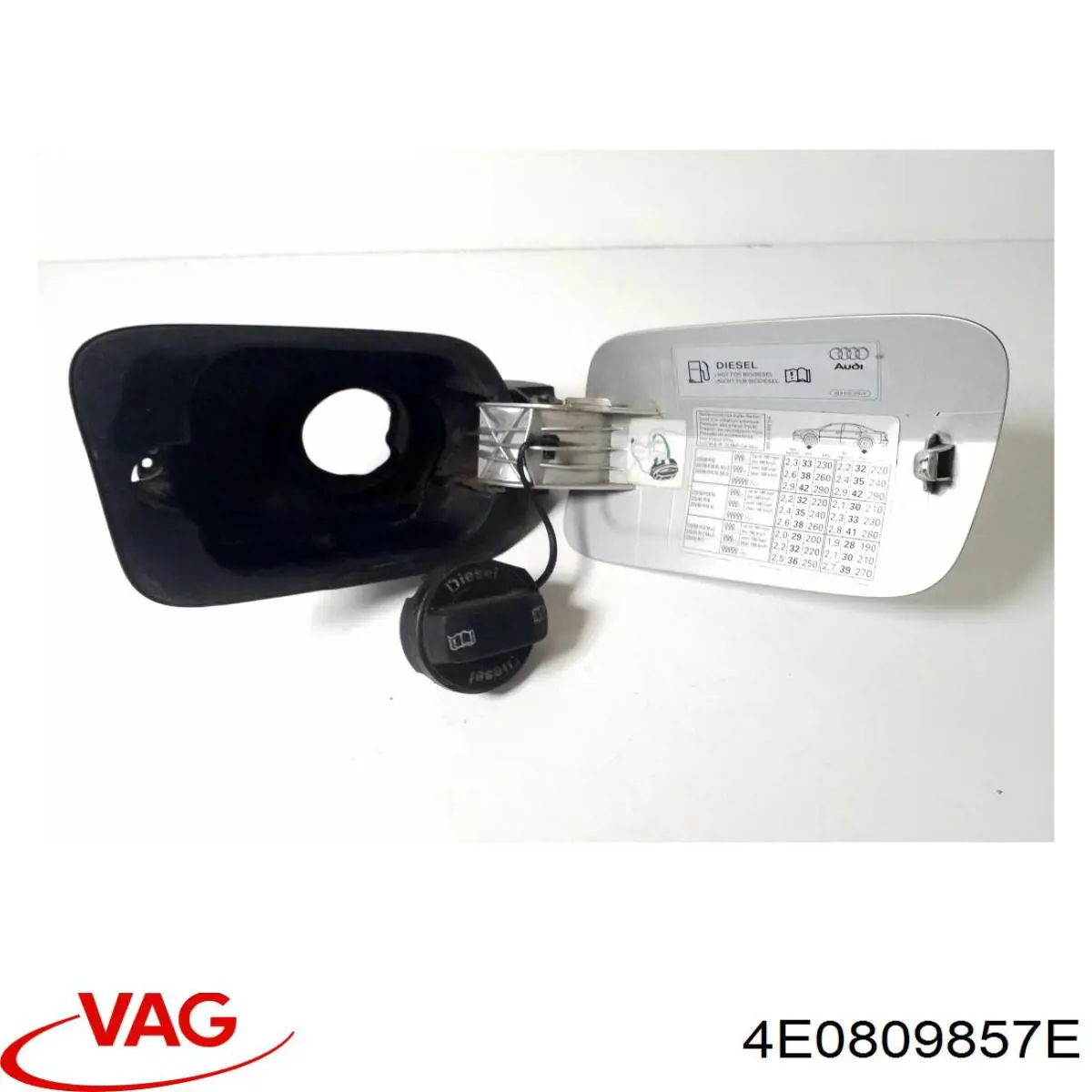 Compre 4E0809857EGRU VAG Alcapão do tanque de combustível