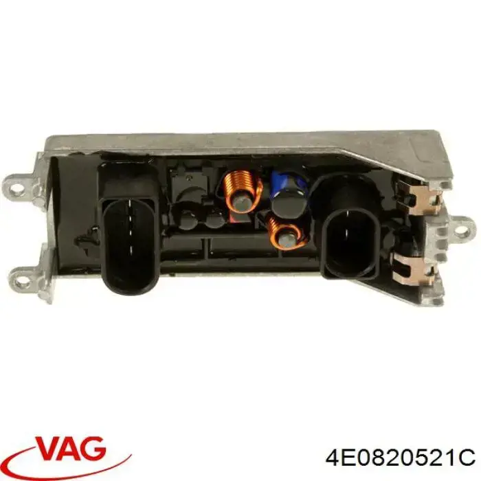 Resistor (resistência) de ventilador de forno (de aquecedor de salão) VAG 4E0820521C preço, a partir de 109,48 USD
