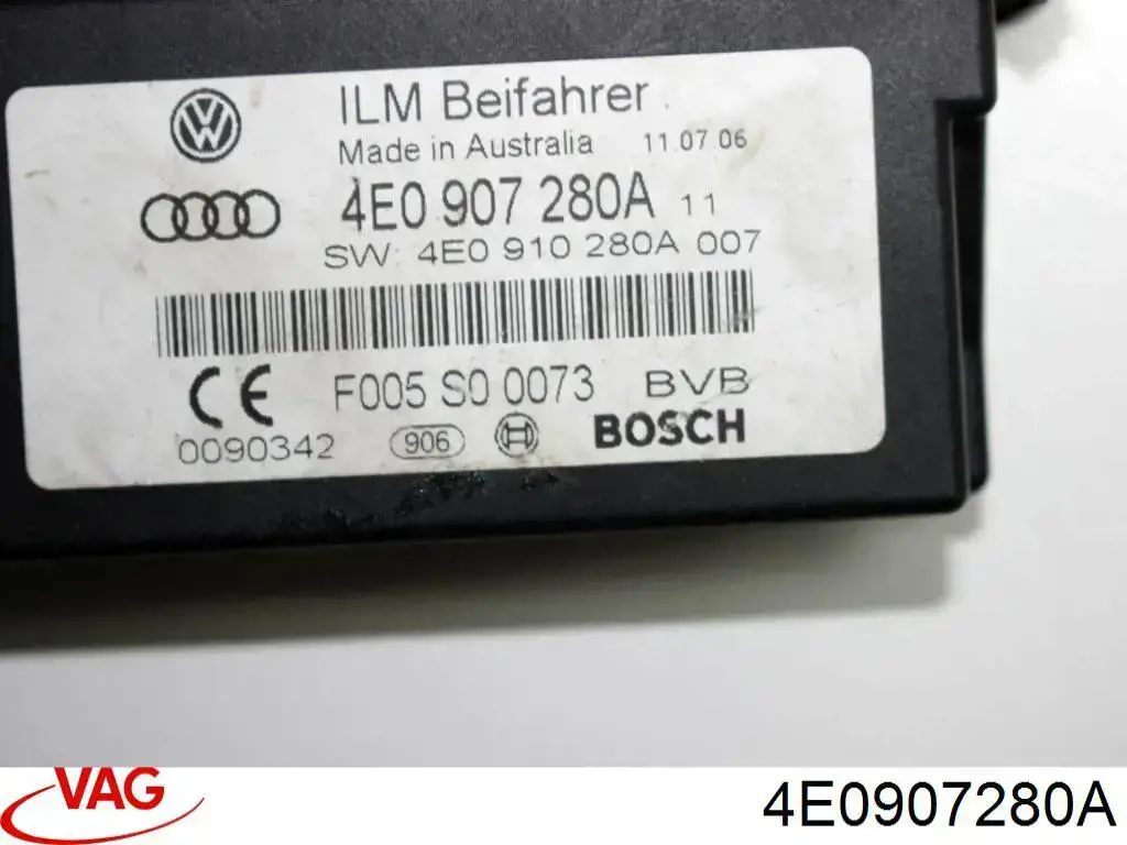 Compre 4E0907280A VAG Módulo de direção (Centralina eletrônica) da rede de bordo
