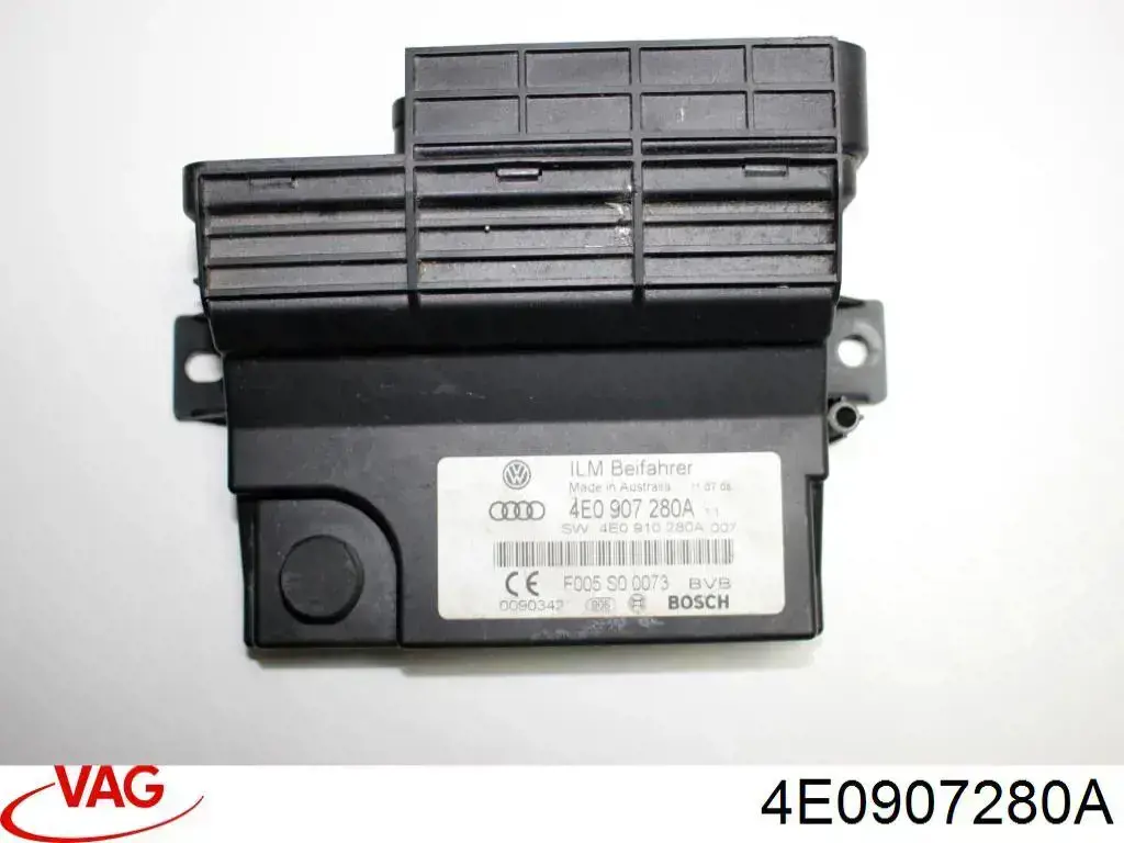 4E0907280A VAG Módulo de direção (Centralina eletrônica) da rede de bordo