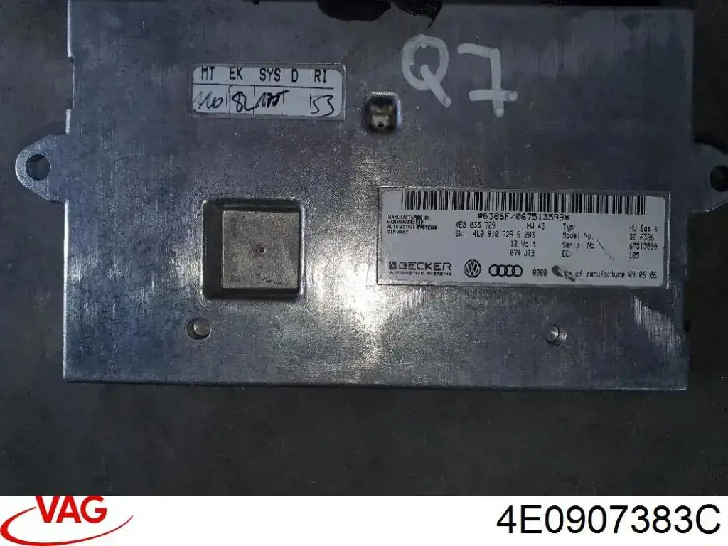 4E0907383C VAG 