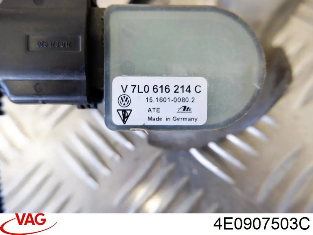 4E0907503C VAG Sensor dianteiro esquerdo do nível de posição de carroçaria