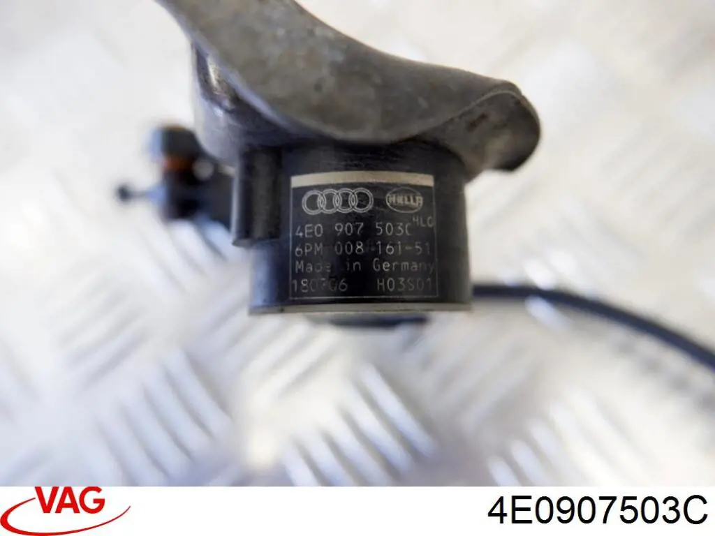 Sensor dianteiro esquerdo do nível de posição de carroçaria VAG 4E0907503C preço, a partir de 64,96 USD