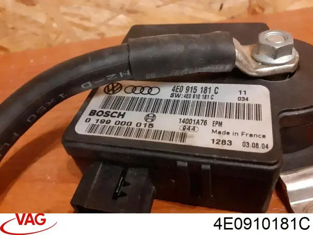 Cabo de terra de bateria recarregável (PILHA) VAG 4E0910181C preço, a partir de 144,72 USD