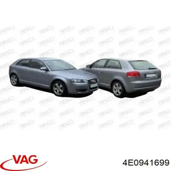 Compre 4E0941699 VAG Luzes de nevoeiro esquerdas