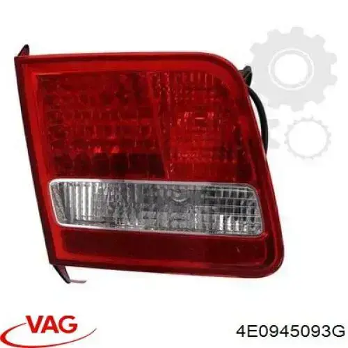 Lanterna traseira esquerda interna VAG 4E0945093E preço, a partir de 436,32 USD