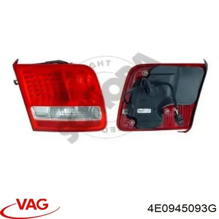 Compre 4E0945093E VAG Lanterna traseira esquerda interna