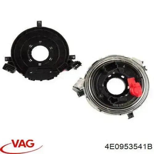 Anel AIRBAG de contato, cabo plano do volante VAG 4E0953541B preço, a partir de 62,86 USD